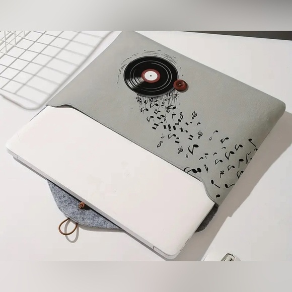 BRAND NEW Elegant Light laptop sleeve case pouch New ✨🔥🔥🔥 music lover - Picture 1 of 4